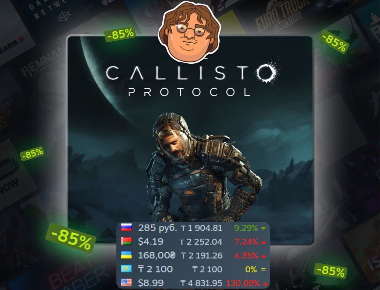 The Callisto Protocol получила значительную скидку в Epic Games Store
