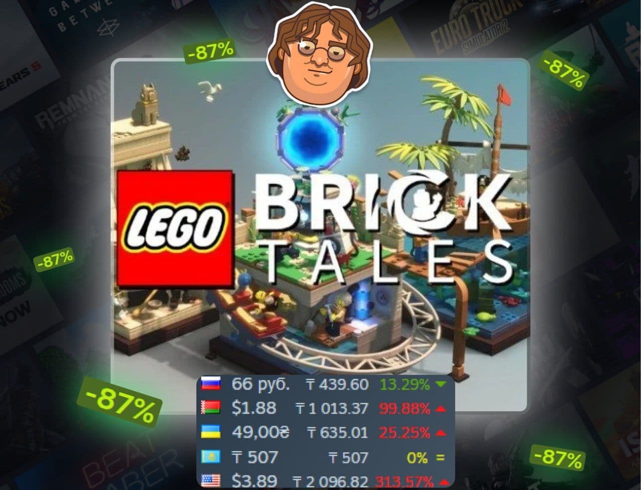 LEGO Bricktales получила значительную скидку в Steam