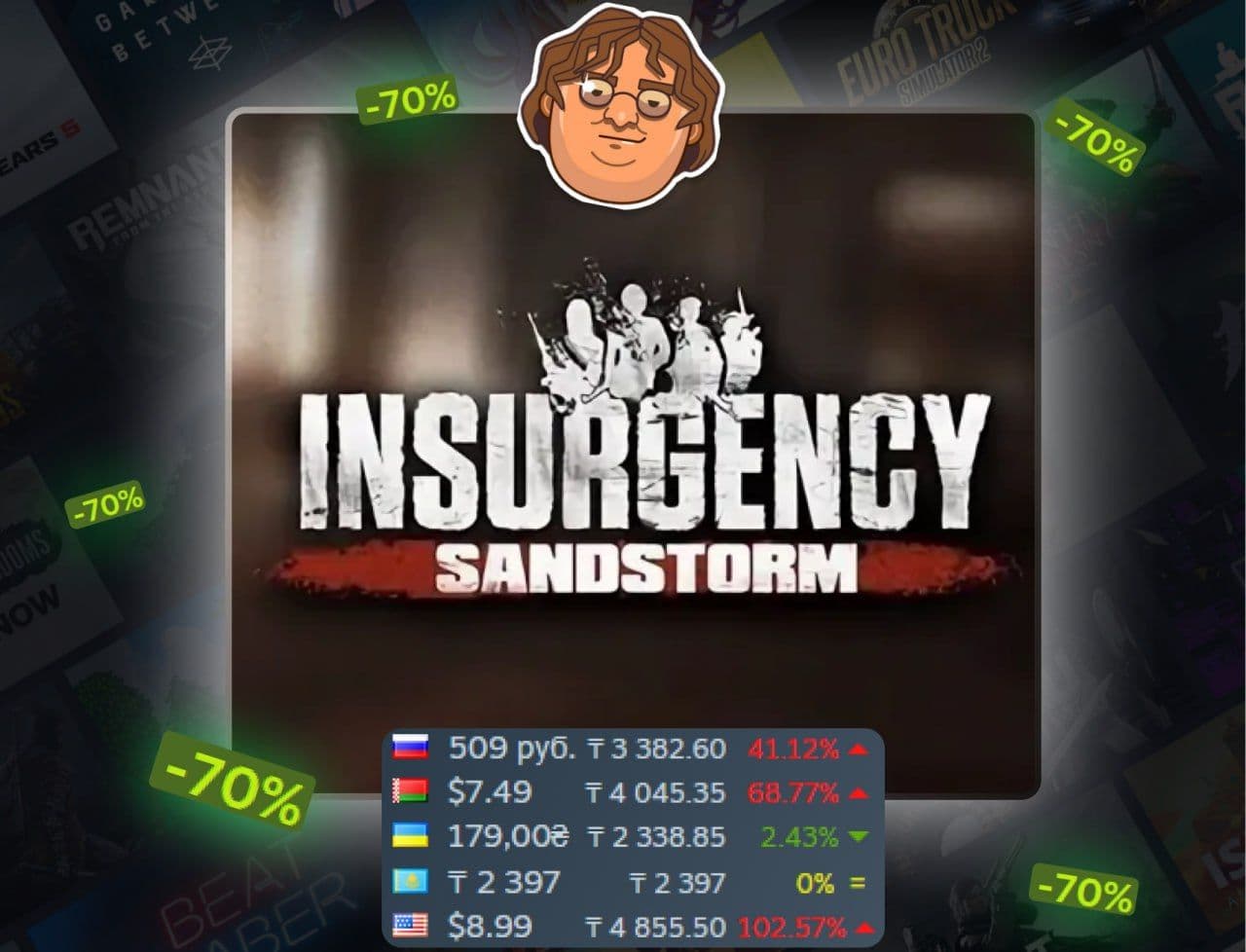 Спецоперация в Insurgency: Sandstorm — скидка 70% на тактический шутер