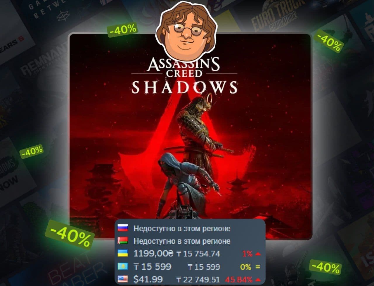 Assassin’s Creed Shadows со скидкой: погружаемся в Японию эпохи сёгуната