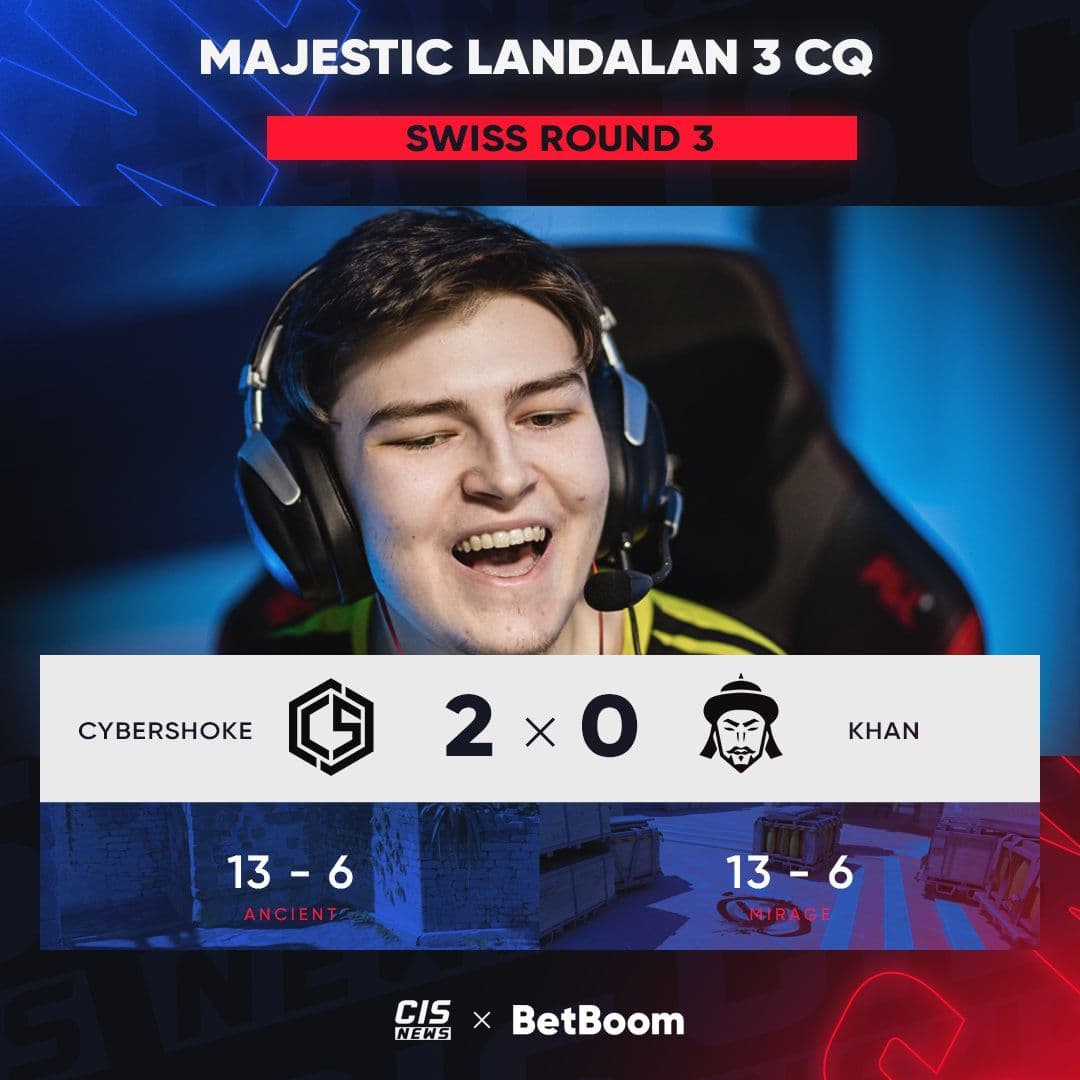 CYBERSHOKE продолжают борьбу за выход на Majestic LanDaLan 3