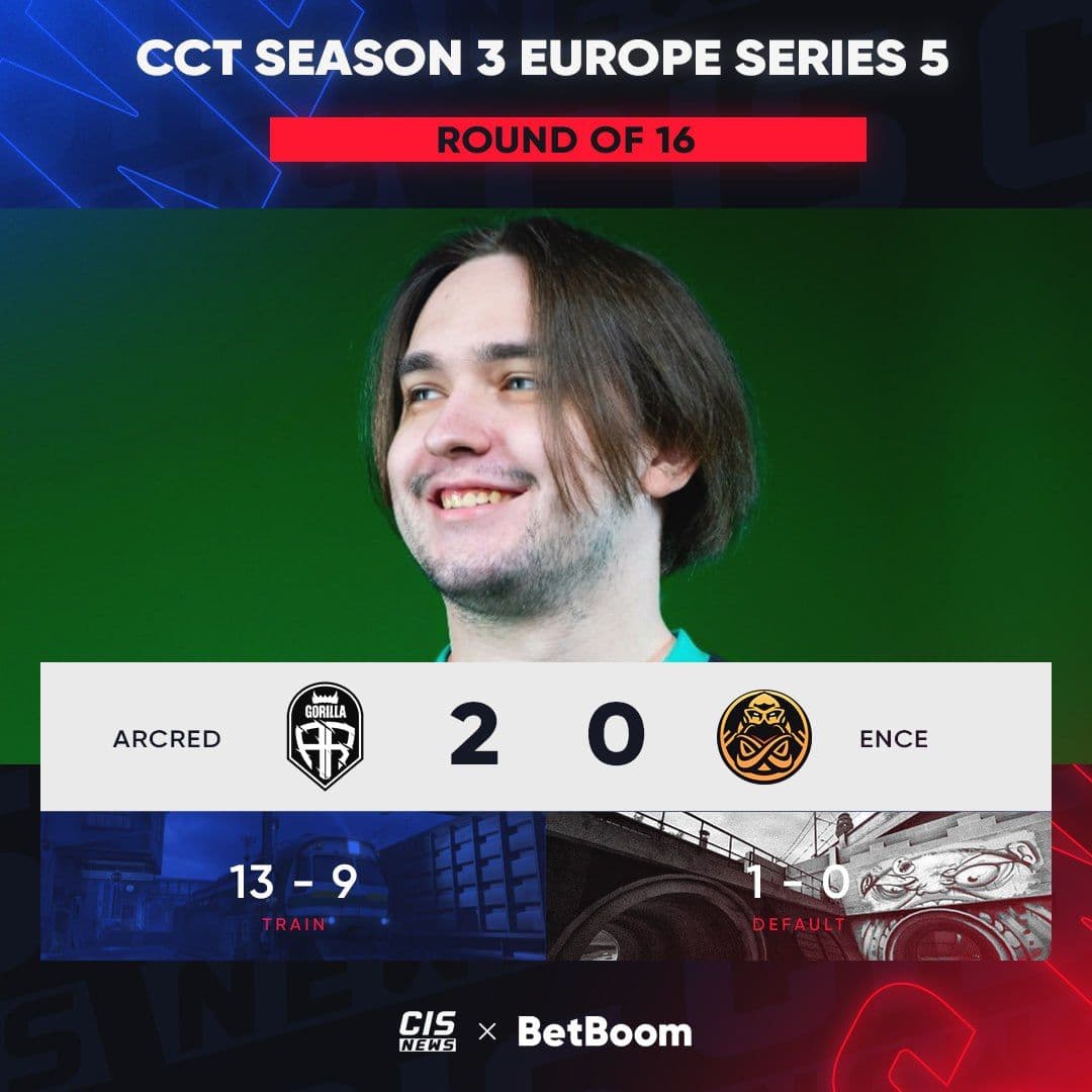 ARCRED побеждают и выходят в четвертьфинал CCT Season 3 Europe Series 5