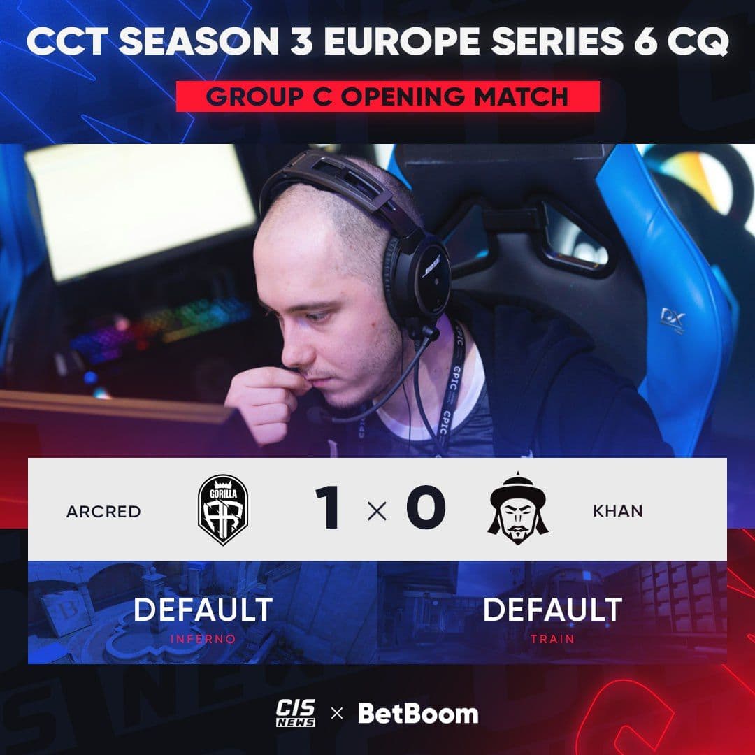 ARCRED побеждают в первой игре на CCT Season 3 Europe Series 6 Closed Qualifier