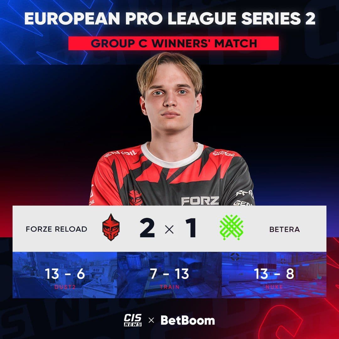 FORZE Reload уверенно выходят в плей-офф European Pro League Series 2