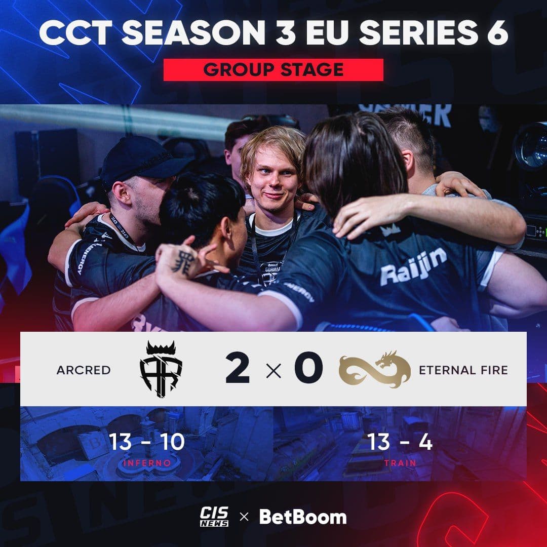 ARCRED избежали второго вылета за день и пробились в плей-офф CCT Season 3 Europe Series 6