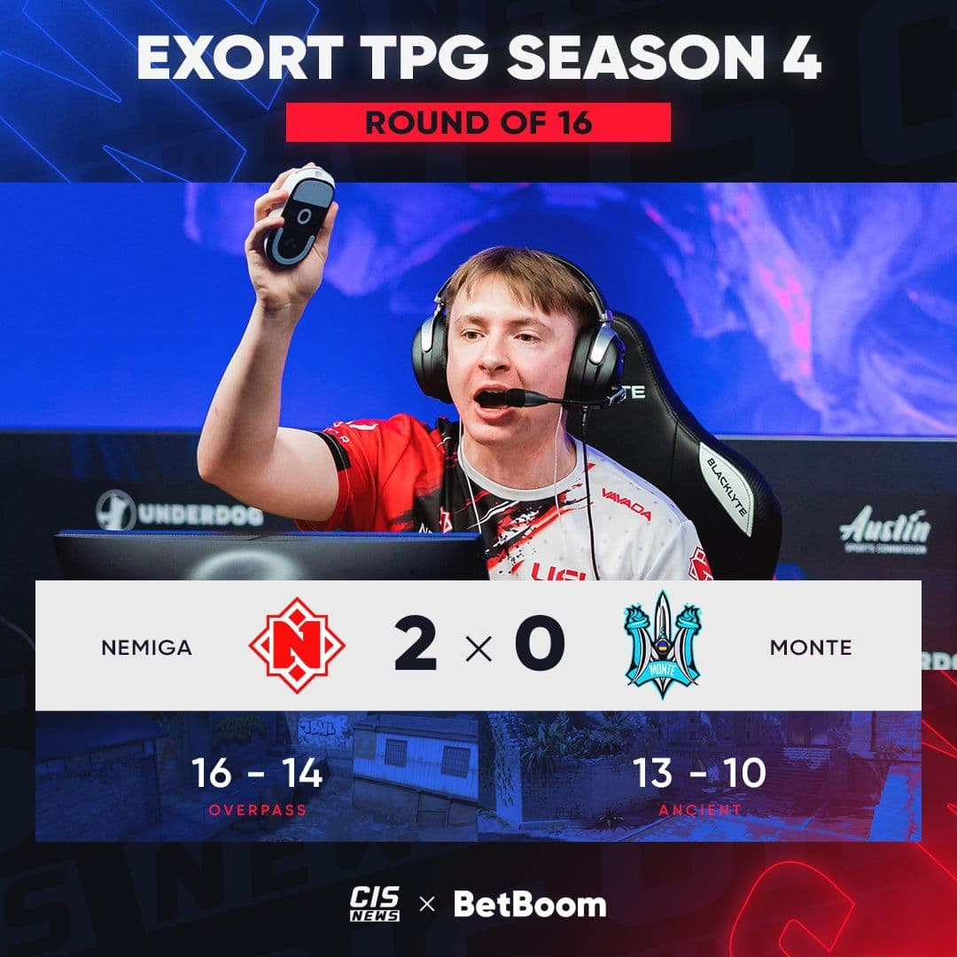 Nemiga Gaming выходят в четвертьфинал Exort The Proving Grounds Season 4