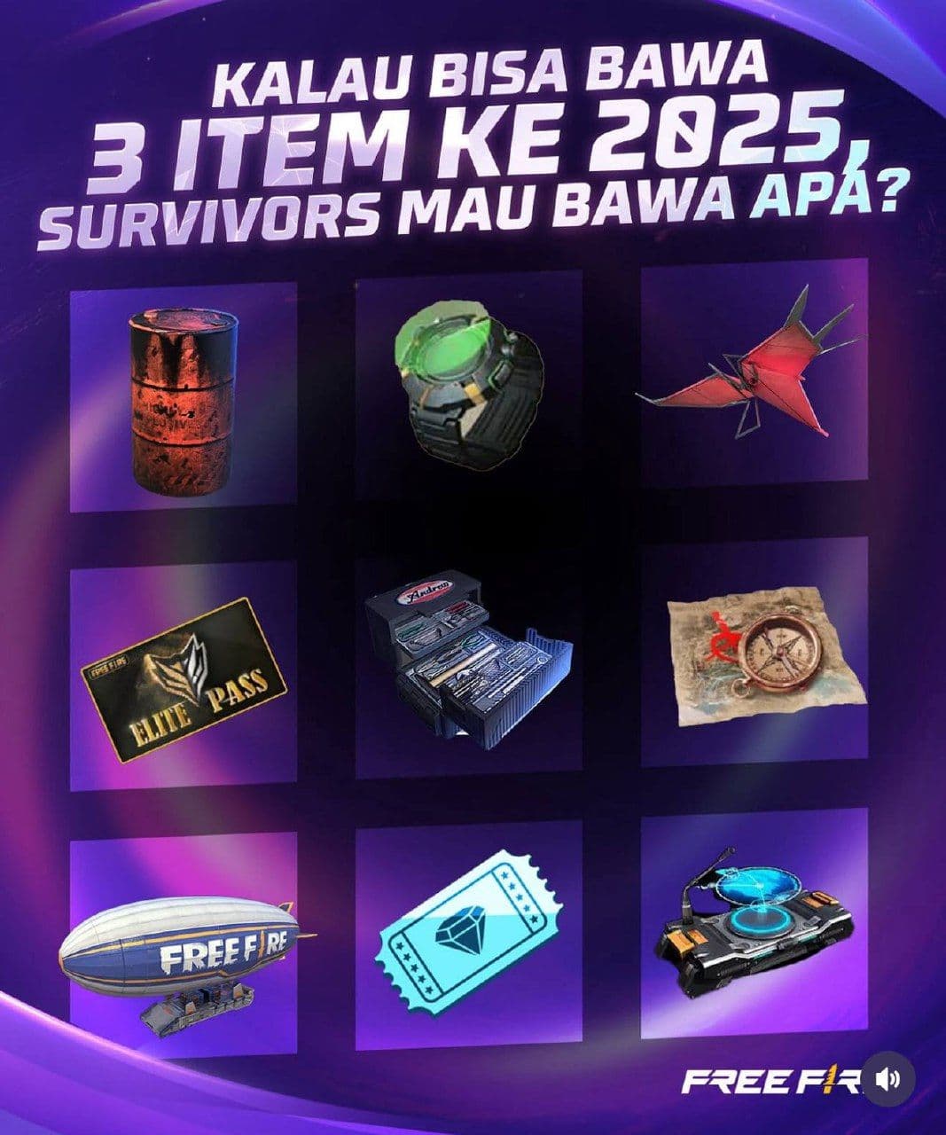 Индонезийские игроки поделились, какие элементы хотят видеть в Free Fire