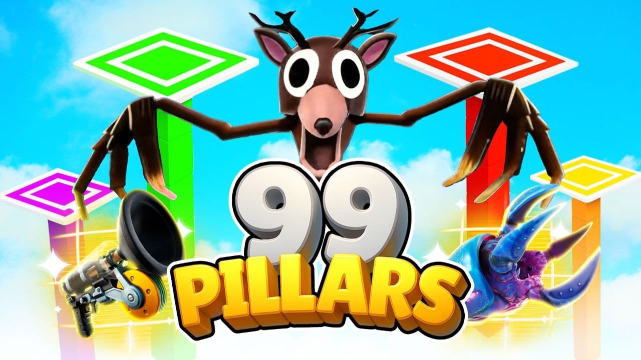 Новый режим 99 PILLARS в Fortnite от команды Cantora Studio