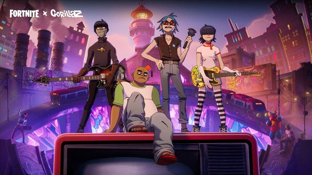 Сезон Fortnite Festival с Gorillaz продлён до 9 октября