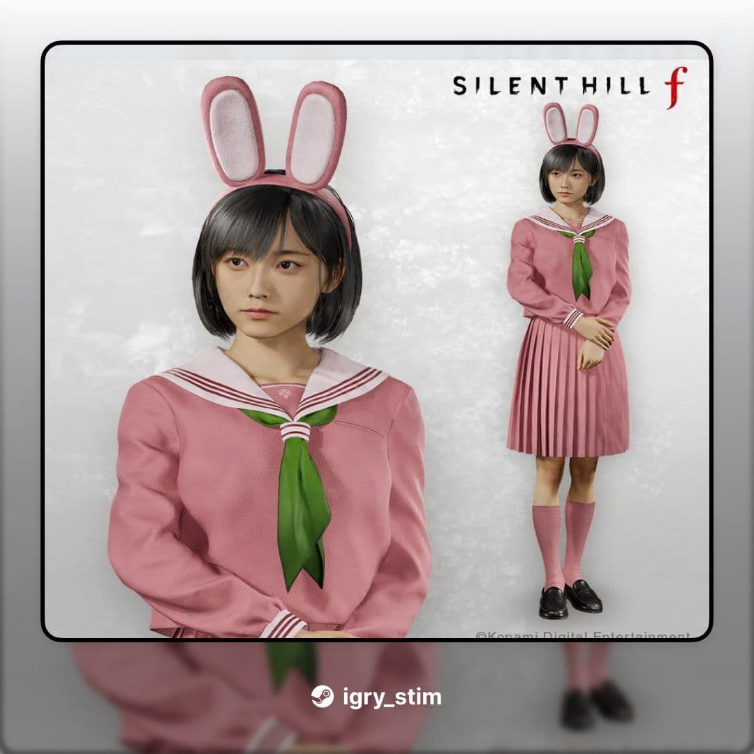 Deluxe-издание Silent Hill f порадует поклонников эксклюзивным костюмом школьницы-кролика