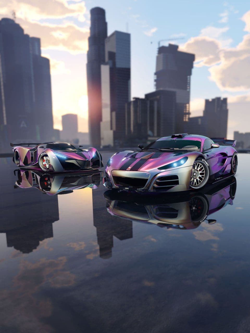 Новые краски-хамелеоны для транспорта в GTA Online
