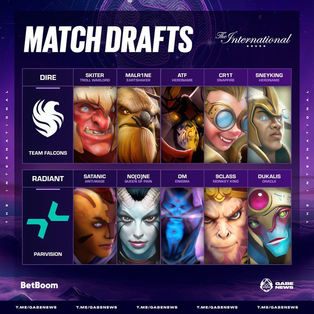 Satanic выбирает Anti-Mage: анализ драфтов первой карты