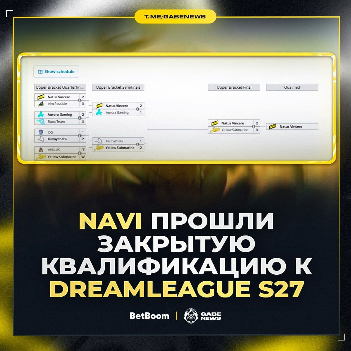 NAVI побеждают в BLAST Slam IV, обыграв Aurora