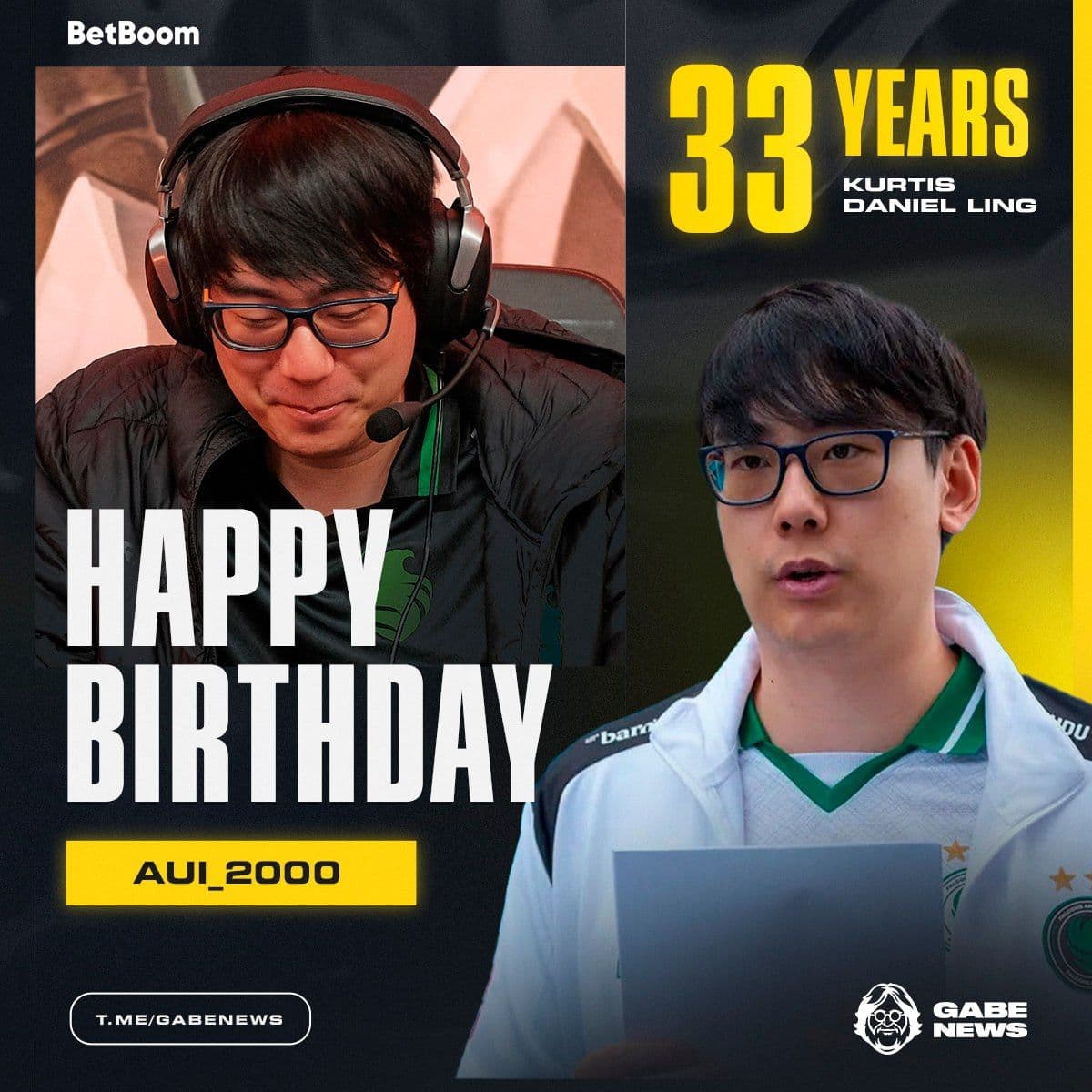 Легенда Dota 2: Куртис «Aui_2000» празднует день рождения с впечатляющими достижениями