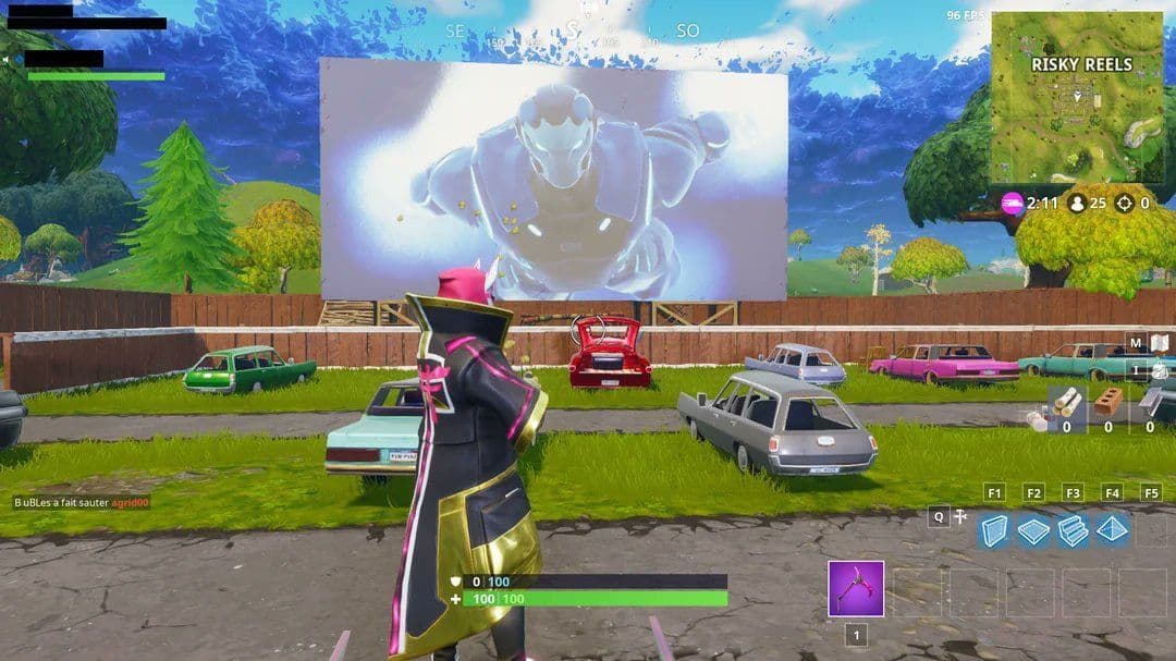 Новые изменения в кошмарном кинотеатре Fortnite