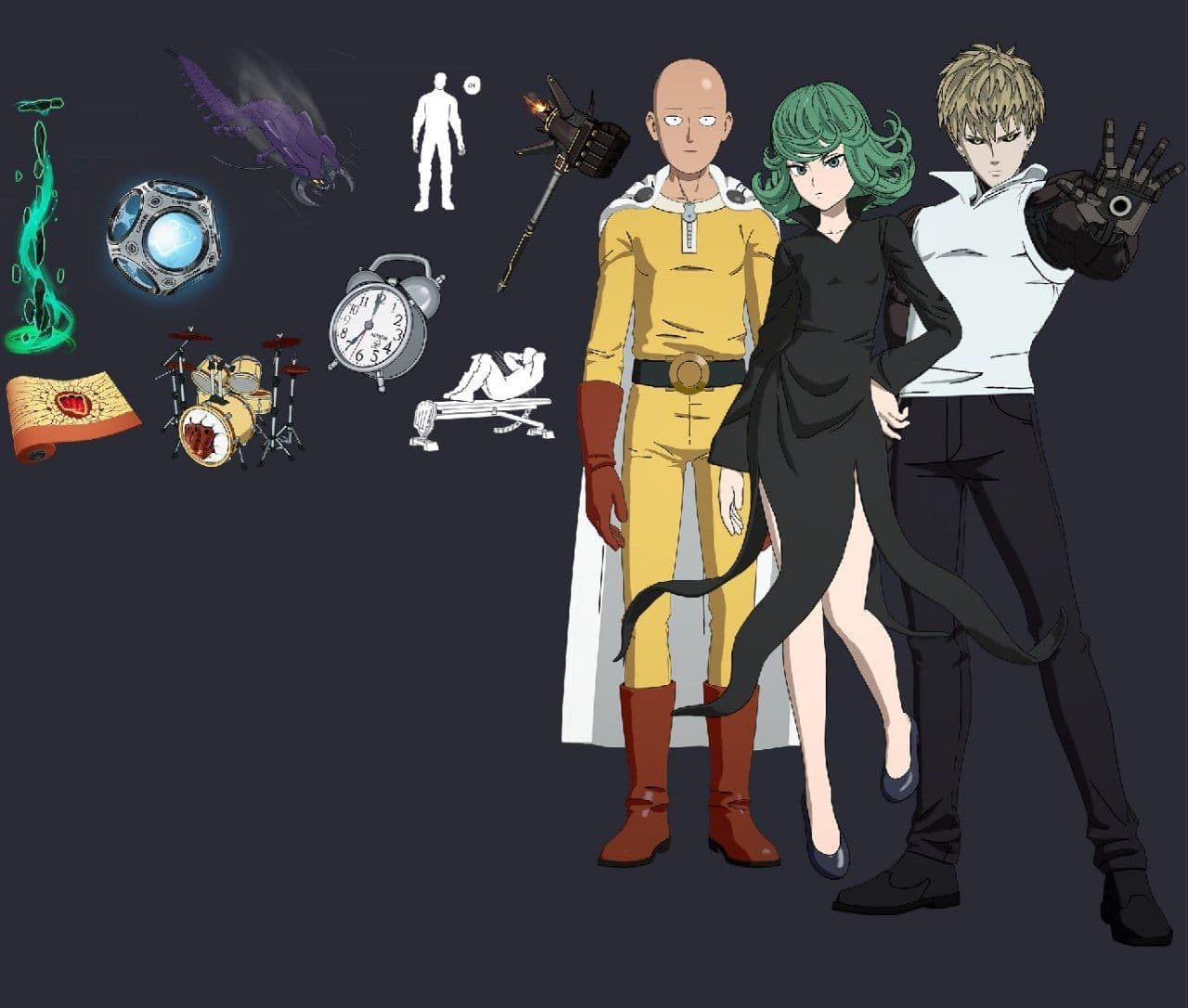 Эксклюзивный набор One Punch Man доступен в Fortnite