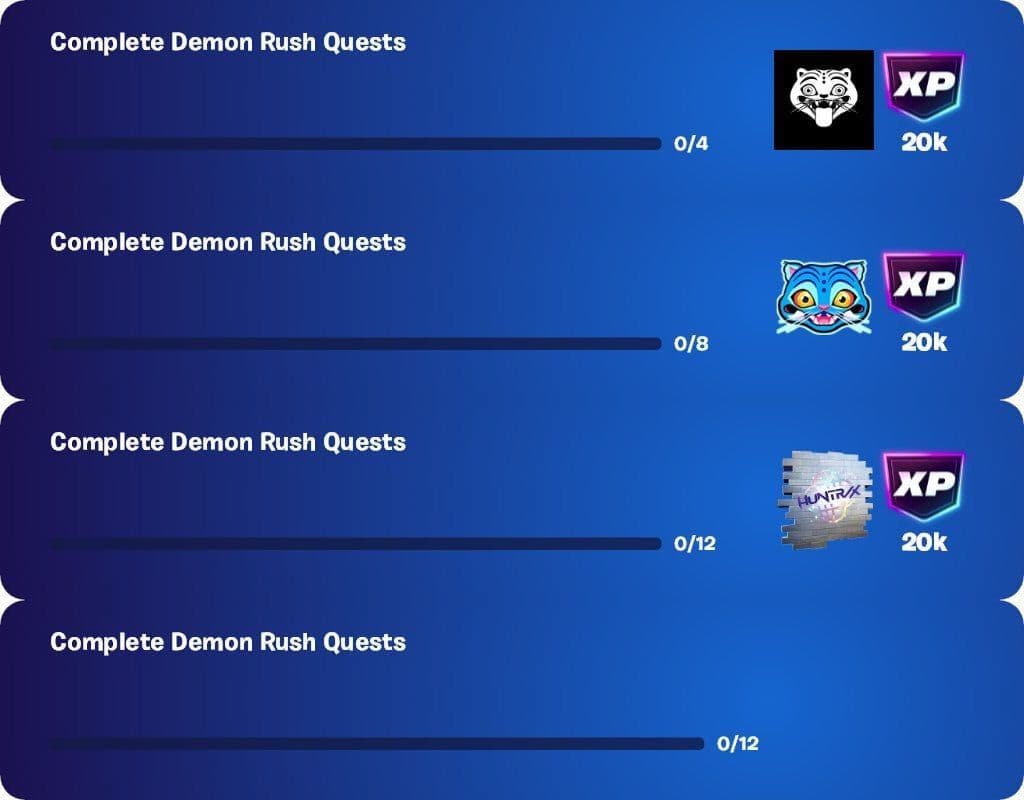 Fortnite радует игроков бесплатными наградами за выполнение заданий