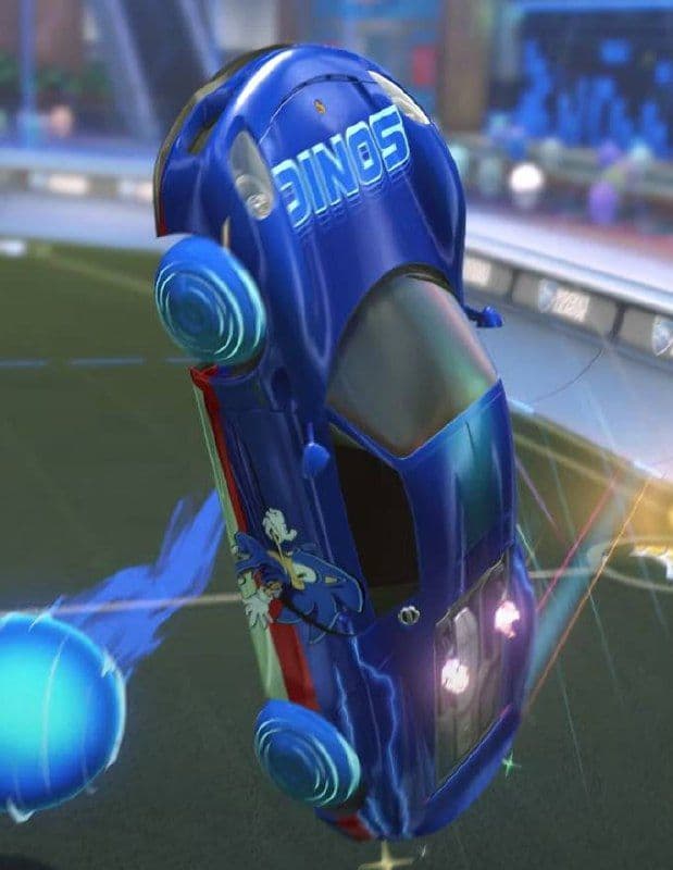 Новый Porsche появится в Rocket League и Fortnite с декалями в стиле Соника