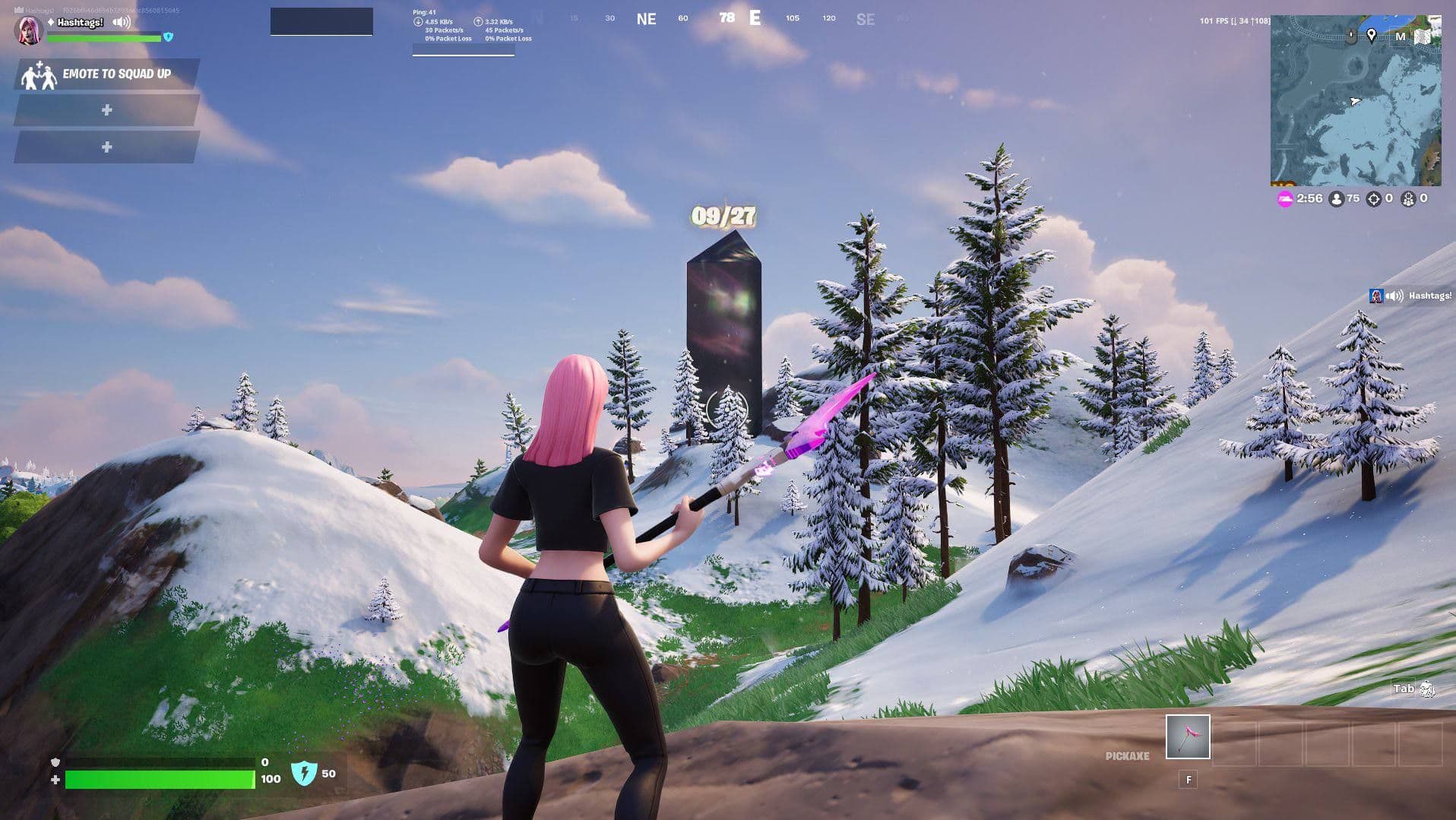 В Fortnite появился таймер у Монолита — новые детали грядущего события