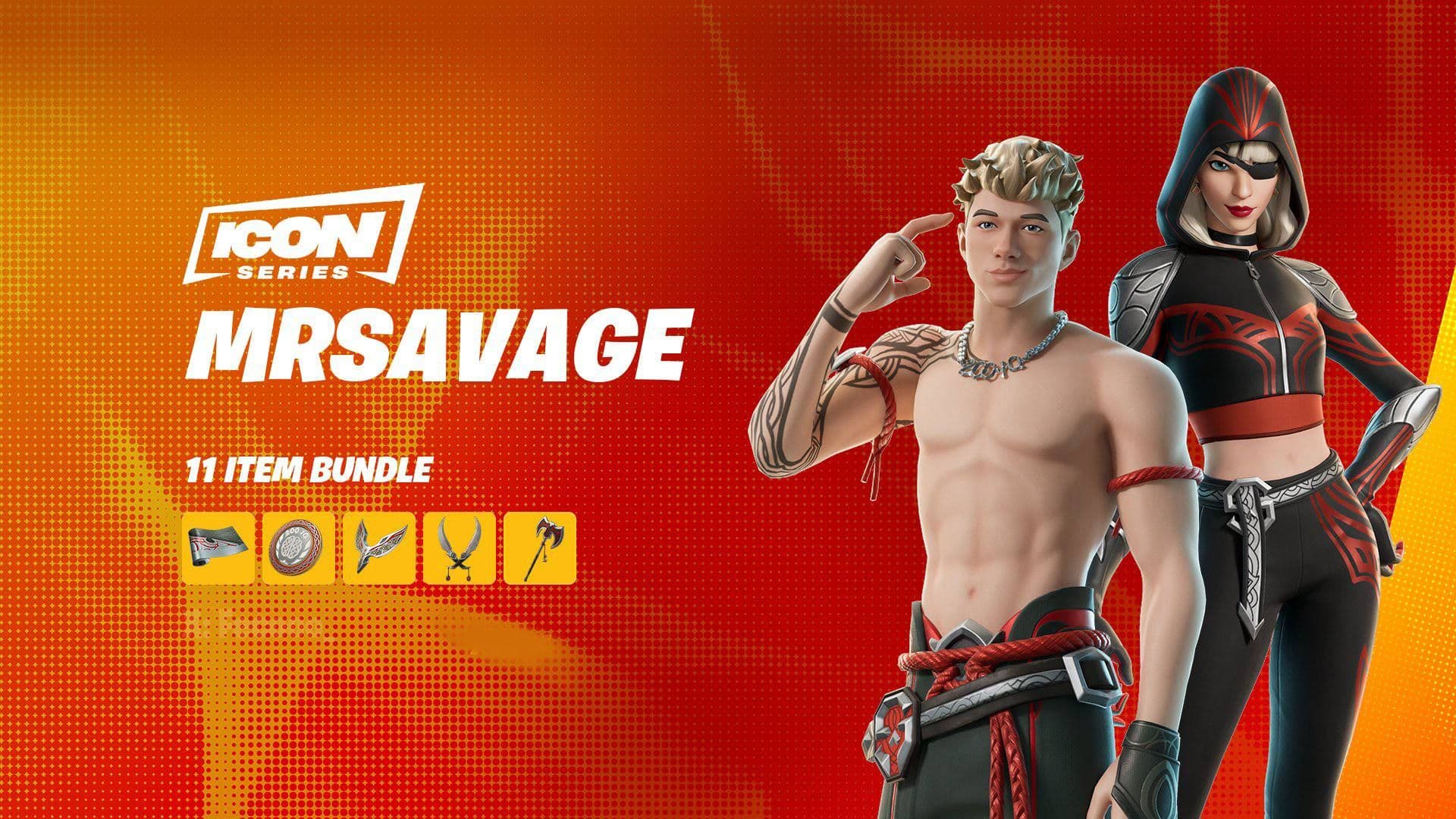 Эксклюзивный набор Mr Savage теперь доступен в Fortnite