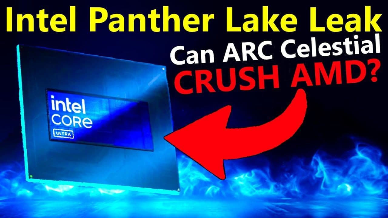 Intel Panther Lake: до 20 ядер и новая графика Xe3 в мобильных процессорах