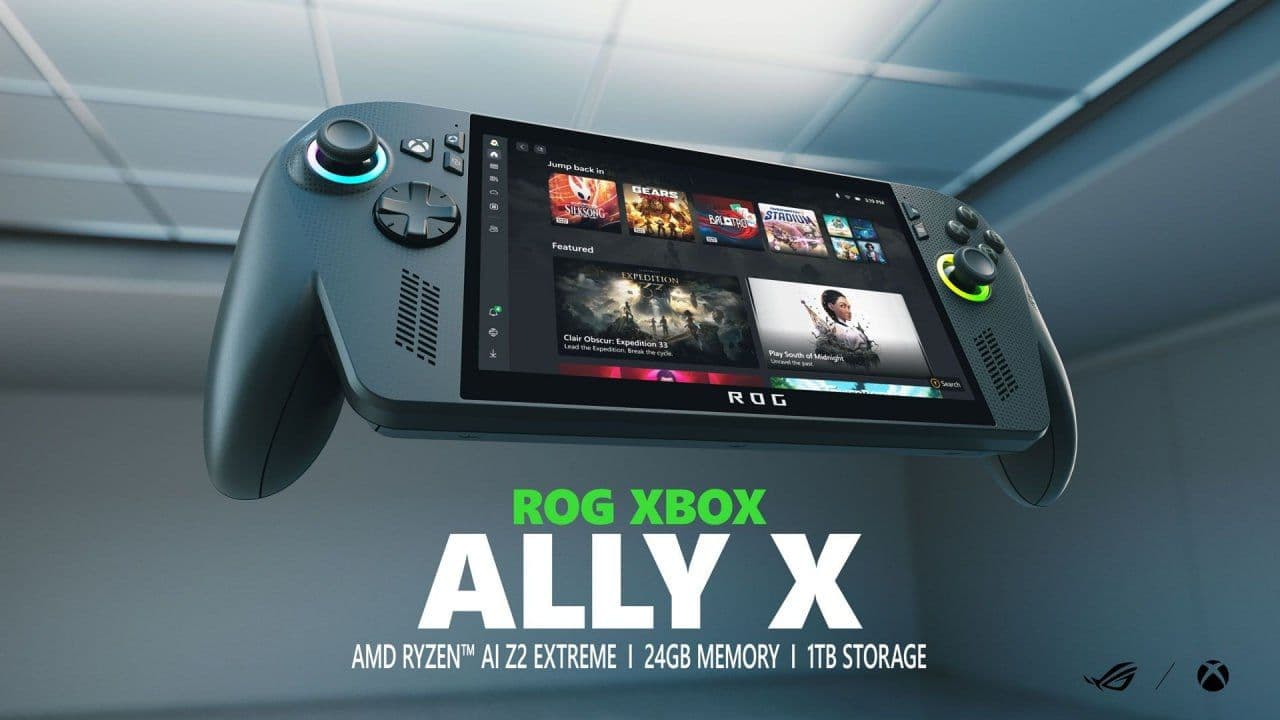 Microsoft и ASUS представляют ROG Xbox Ally: старт предзаказов на мощные портативные консоли