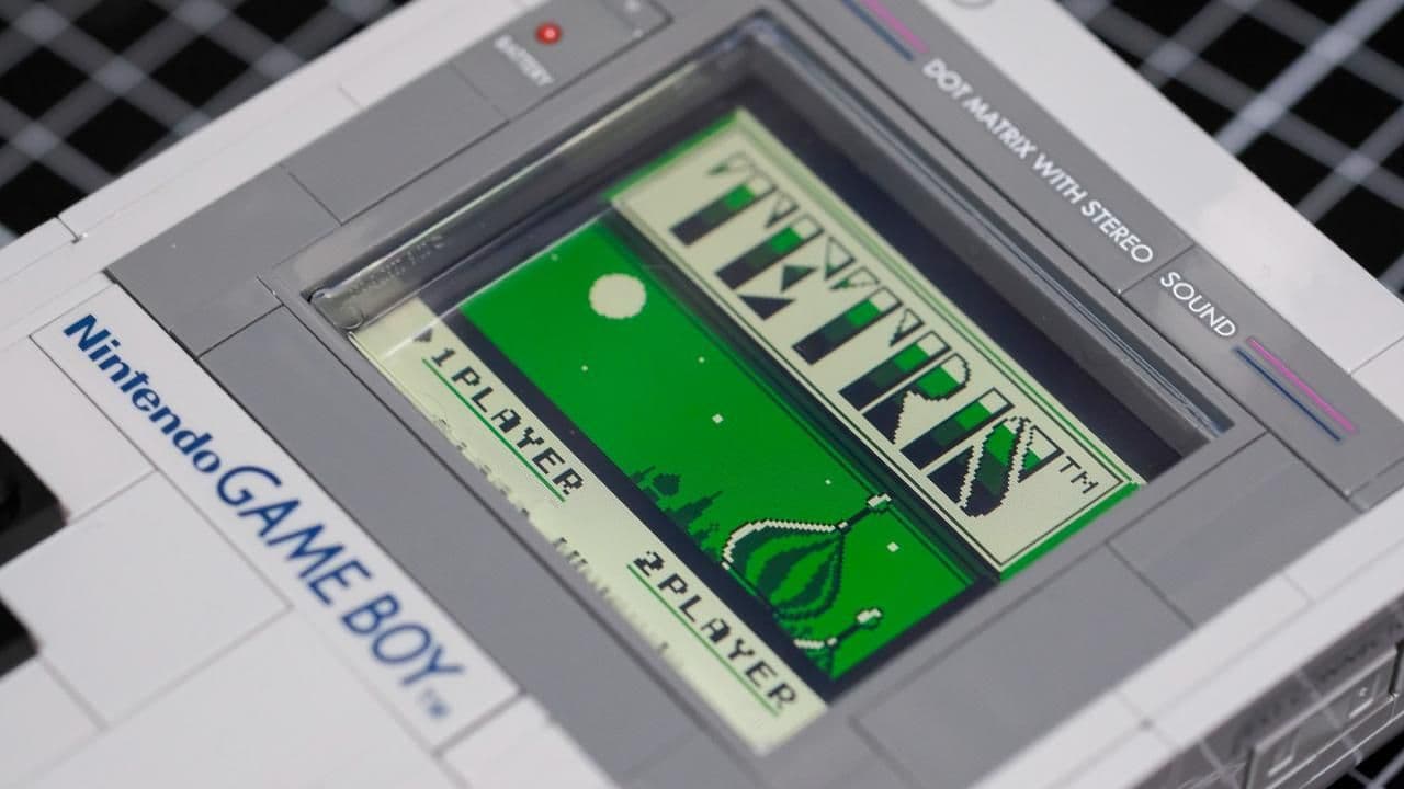 LEGO Game Boy стал реальностью: разработчик создал работающую консоль