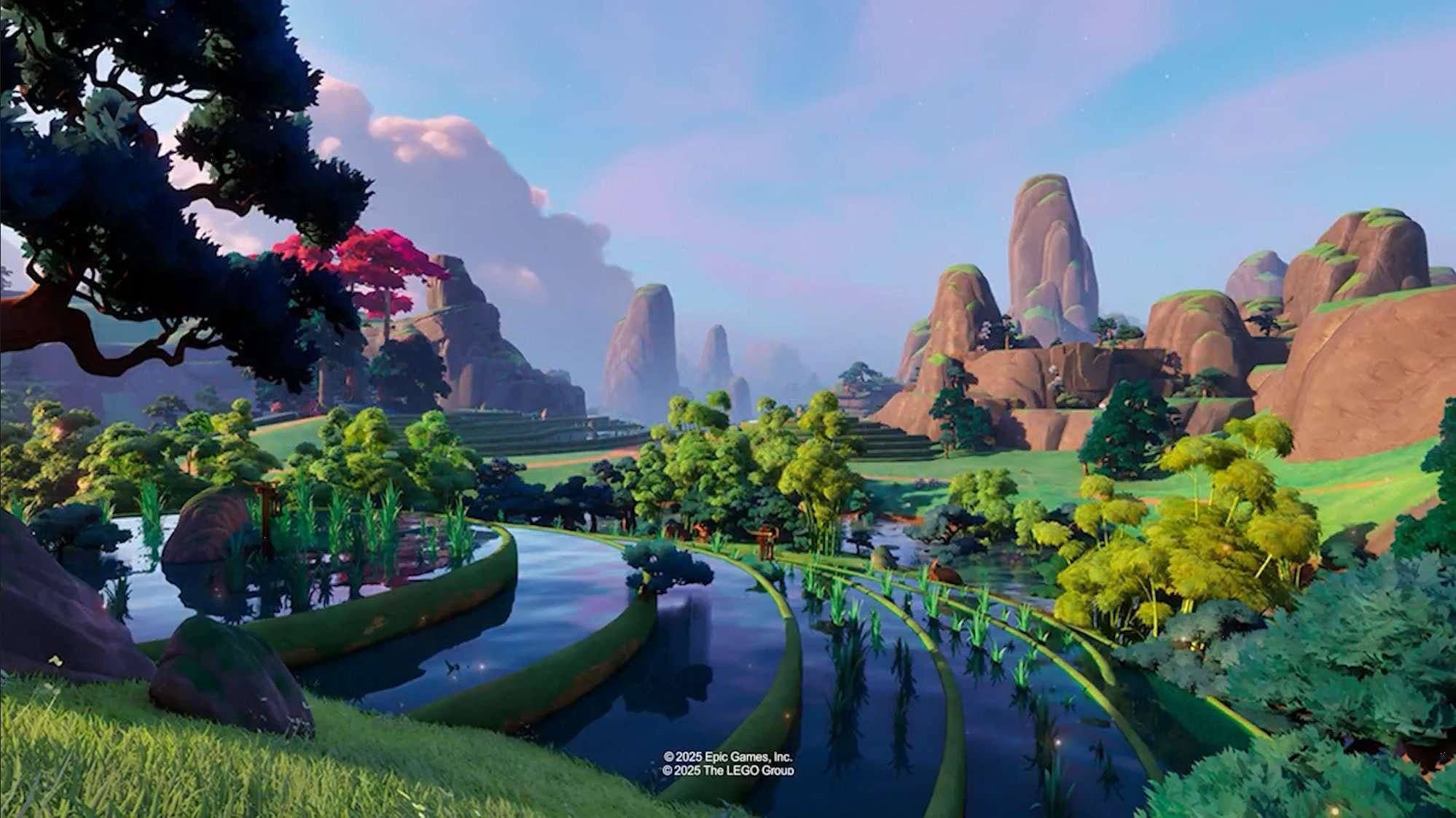 Fortnite представляет гигантский остров Lego Odyssey в коллаборации с Ninjago