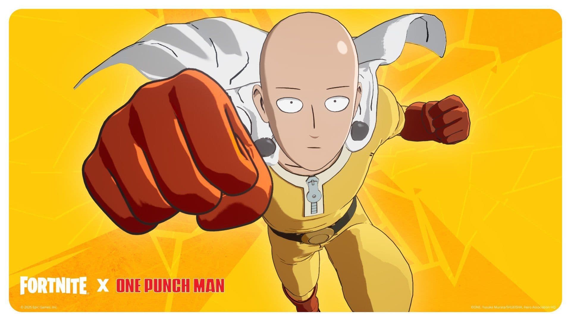 Эпическая коллаборация Fortnite и One Punch Man стартует 28 августа