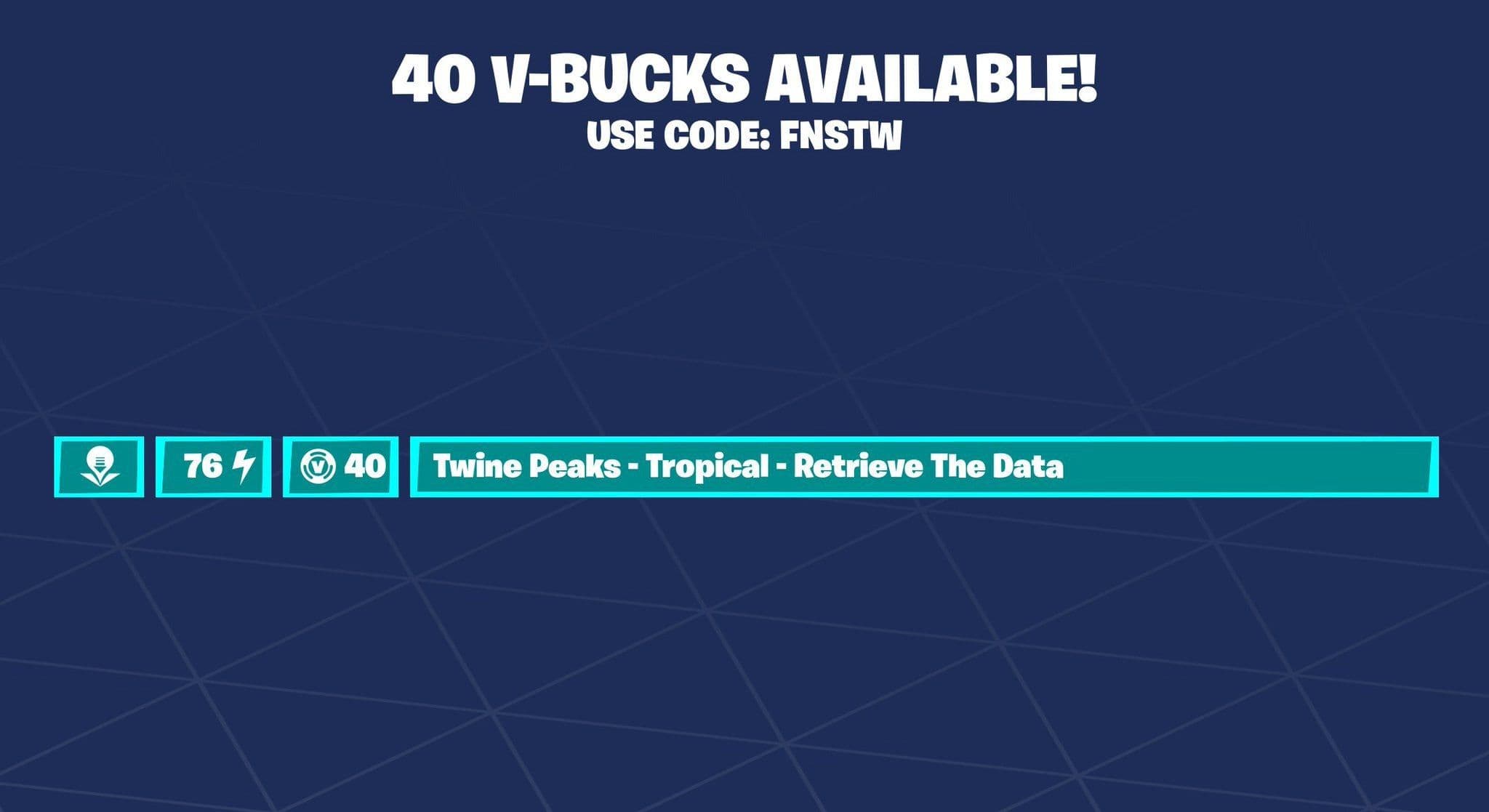 Основатели Fortnite получают 40 В-Баксов за выполнение миссий