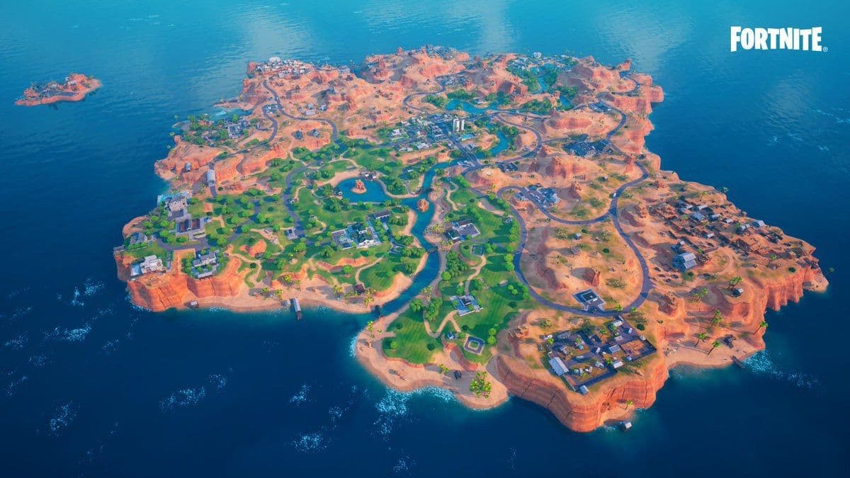 Возвращение карты «Оазис» в режим Fortnite: «Перезарядка»