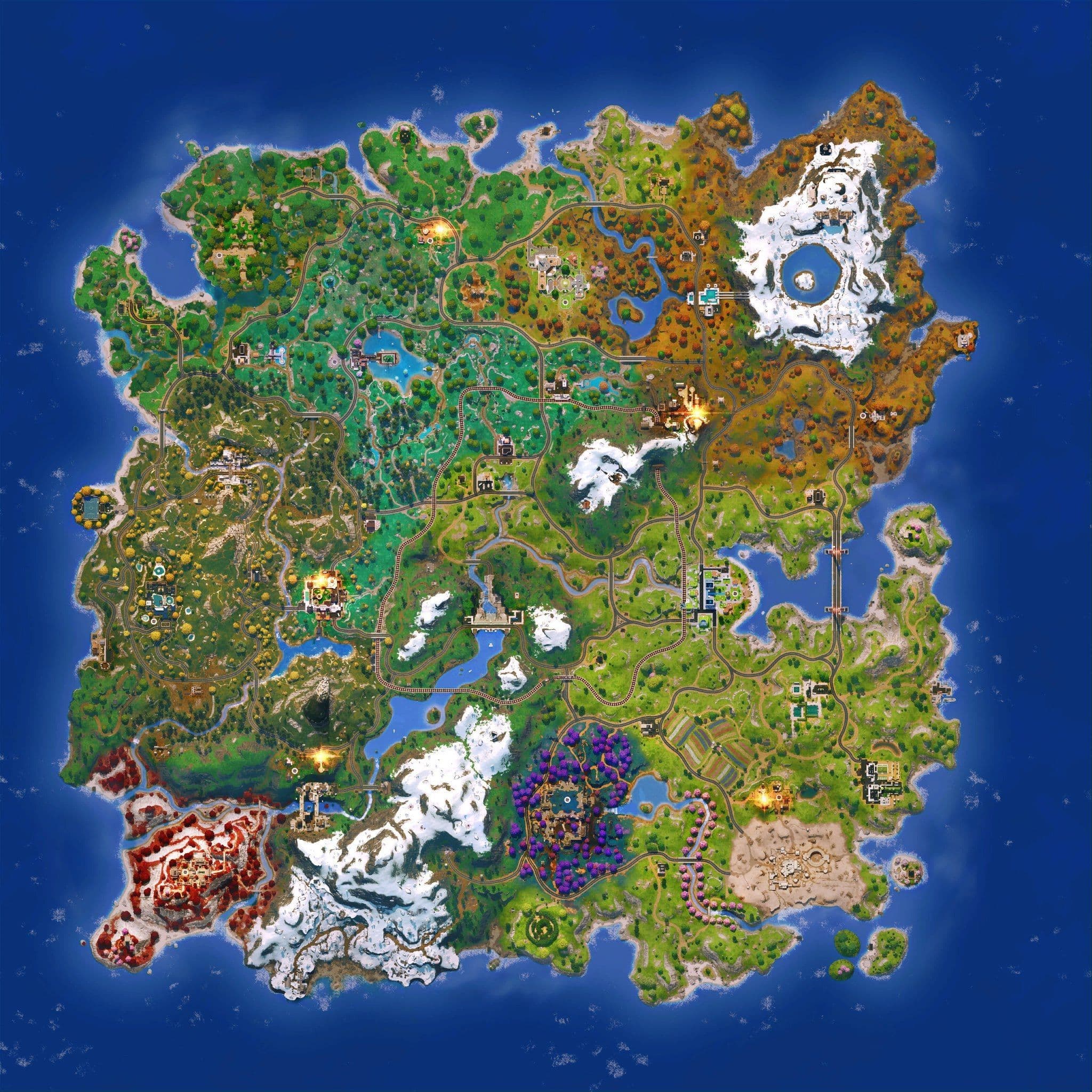В Fortnite уничтожены все Ульи Роя: на карте возрождается жизнь