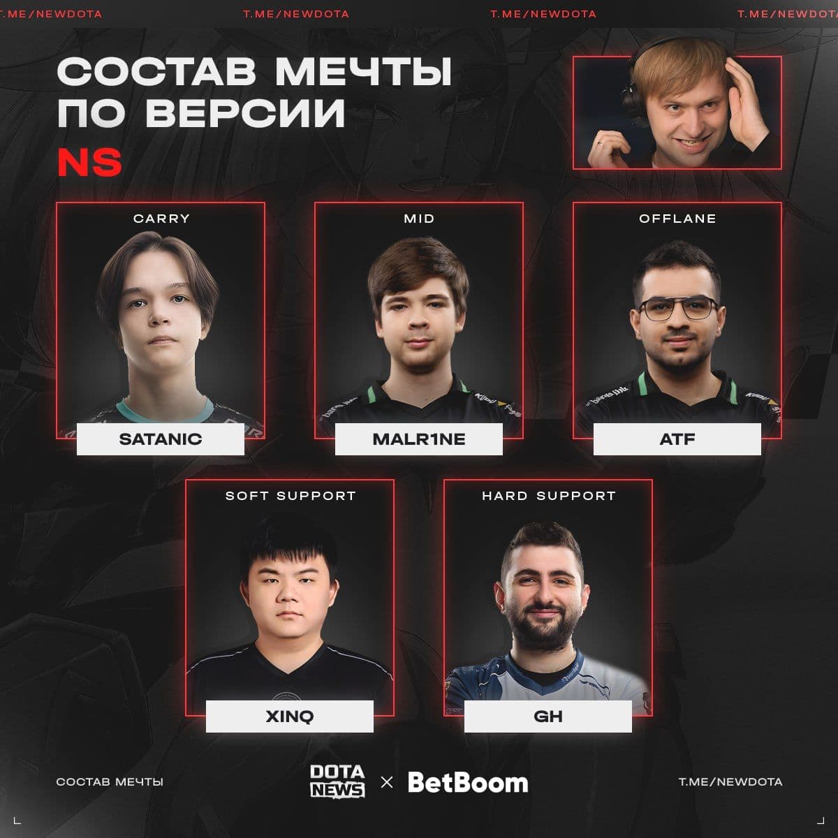 Создана команда мечты из участников The International от Nigma Sirius