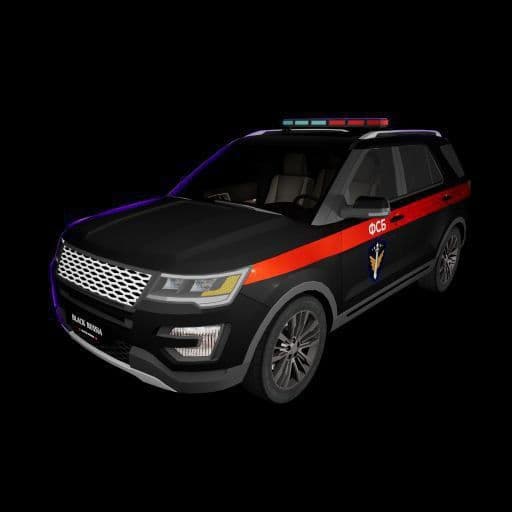 Новый фракционный автомобиль Ford Explorer в будущем обновлении для фракции ФСБ