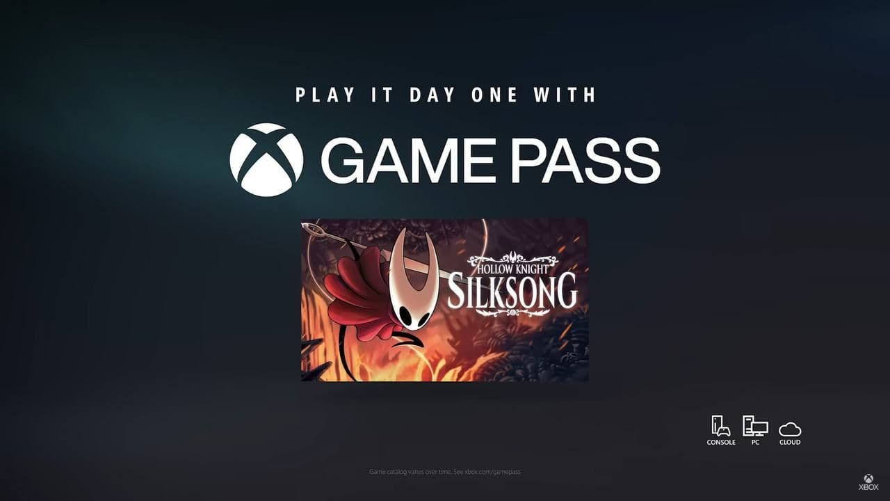 Hollow Knight: Silksong будет доступна по подписке Xbox Game Pass