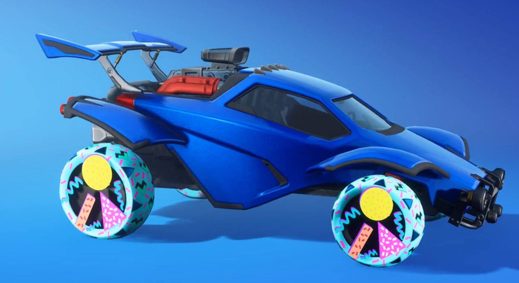 Rocket League и Fortnite объединяются: бесплатные колеса Mad Rad для всех игроков