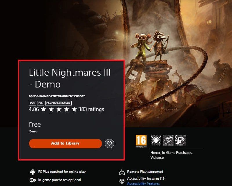 Демоверсия Little Nightmares III уже доступна на PS5 и PS4: что нового в третьей части?