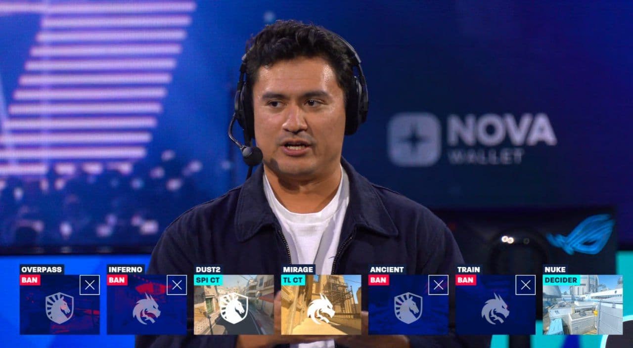 Определены карты для предстоящего матча между Spirit и Team Liquid