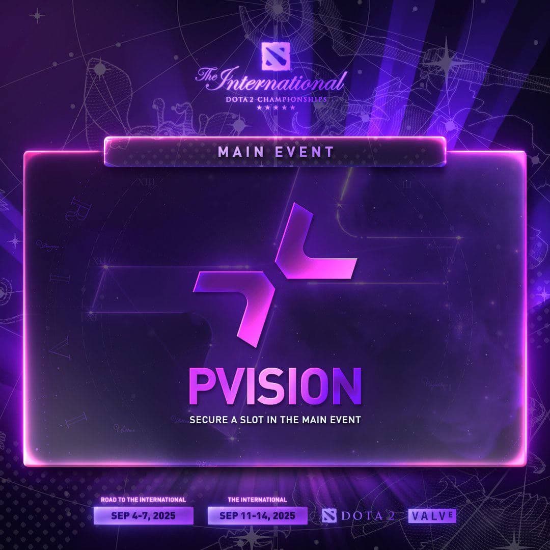 PVISION уверенно побеждает Амурант Wildcard и выходит в плей-офф The International 2025