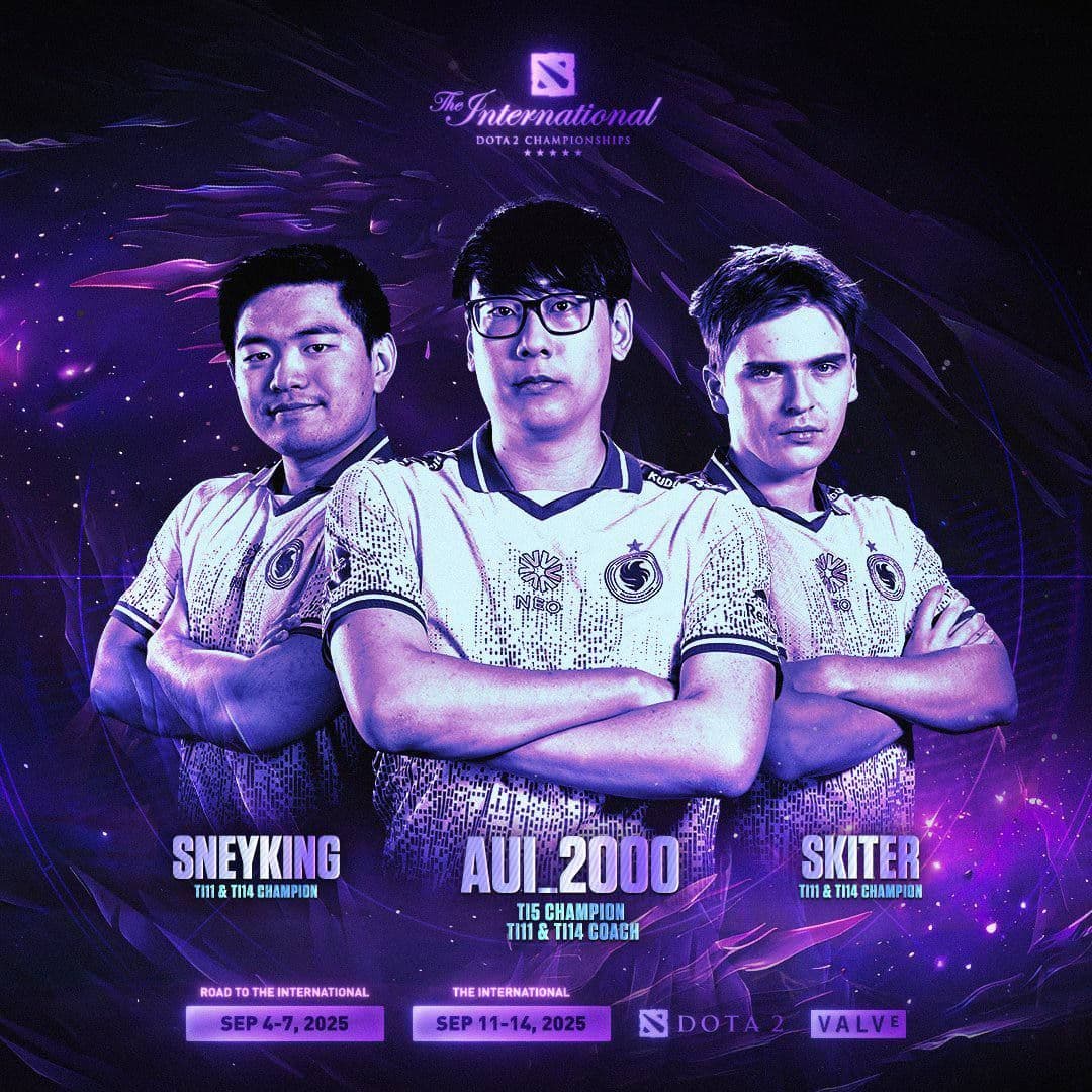 Кертис Линг стал трехкратным чемпионом The International по Dota 2