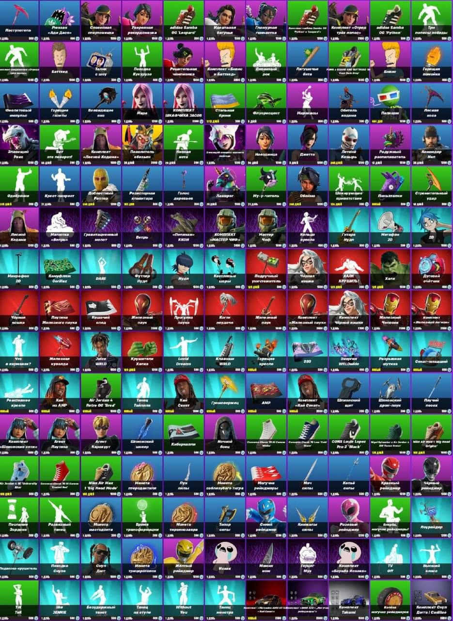 Новые предметы в магазине Fortnite: обновление от 13 сентября 2025 года