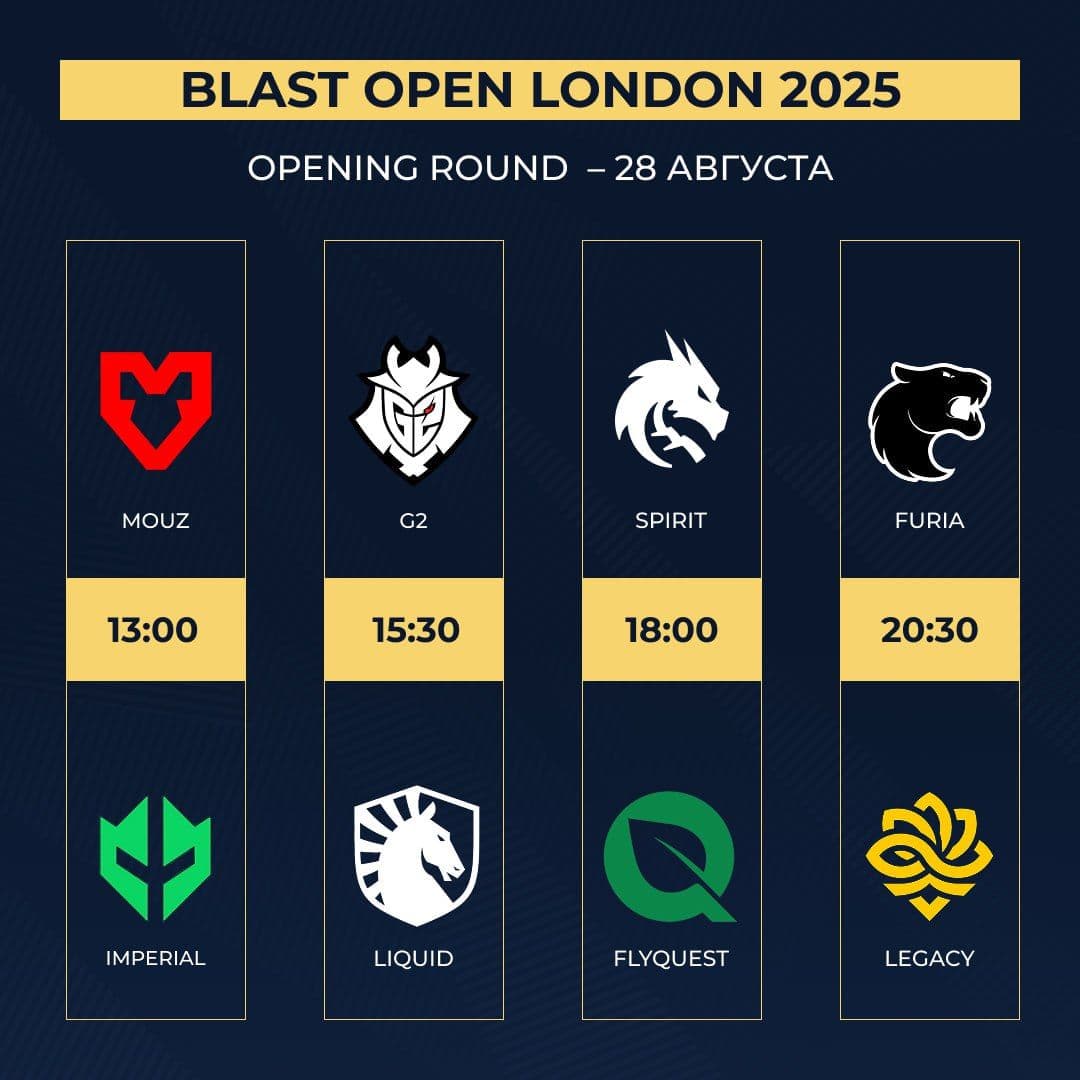 BLAST London: следим за онлайн-частью турнира и ожидаем ярких моментов