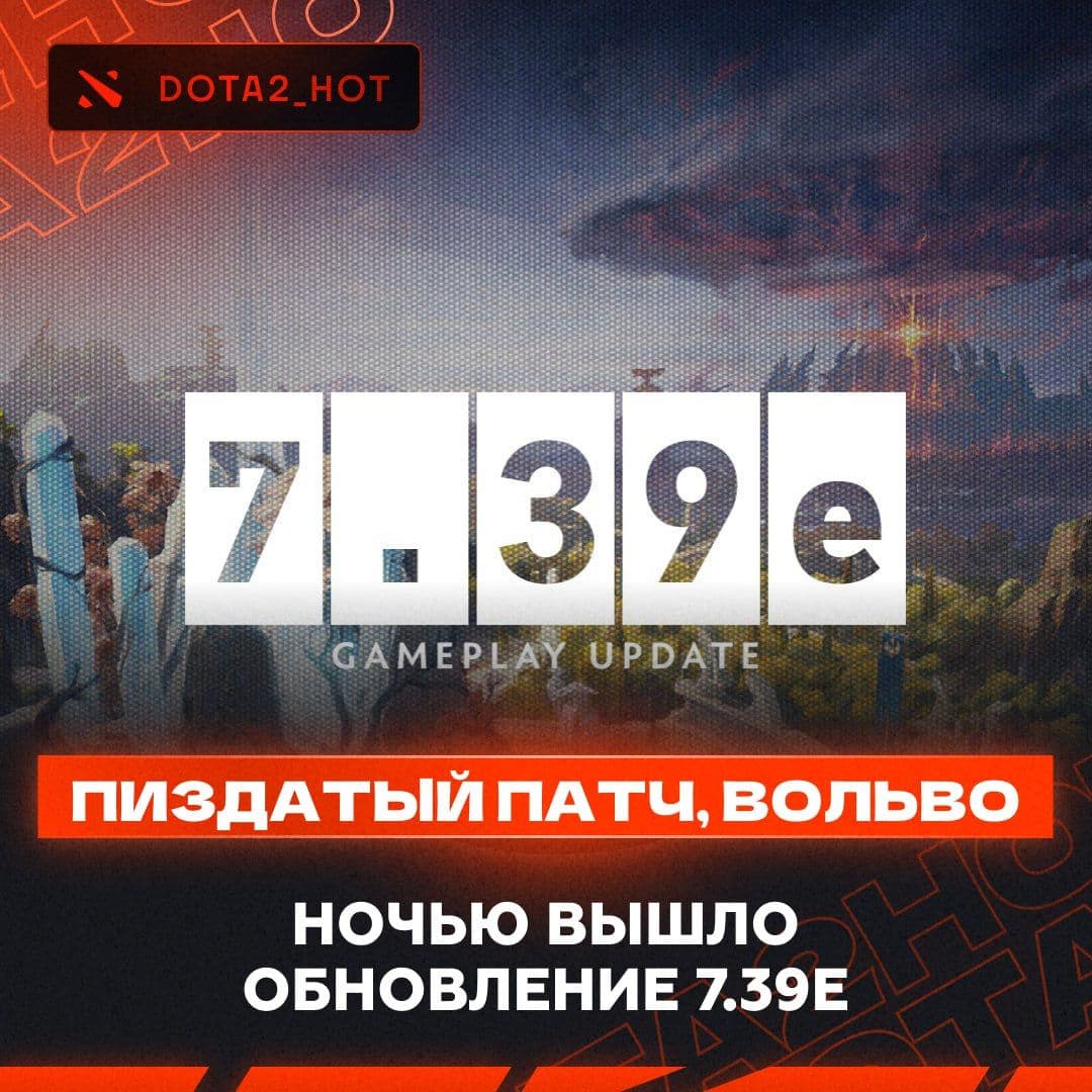 Новый балансный патч 7.39e в Dota 2: изменения и реакция сообщества