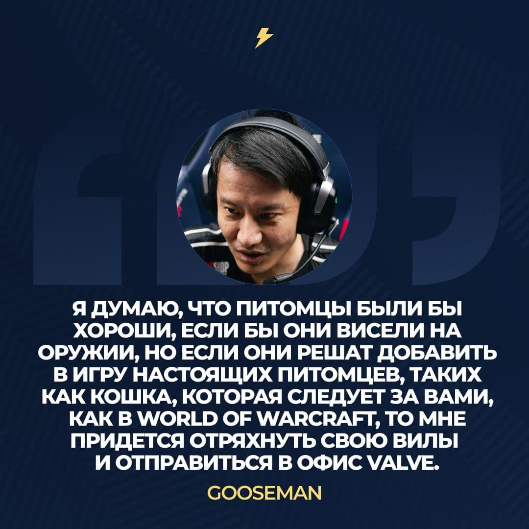 Создатель Counter-Strike высказался о возможном добавлении питомцев в игру