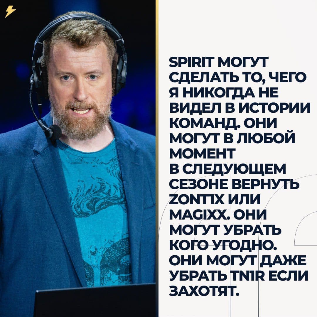 Spirit внедряет инновационную систему ротации игроков в киберспорте