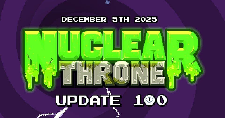 Nuclear Throne получит 100-е обновление с новыми функциями и улучшениями