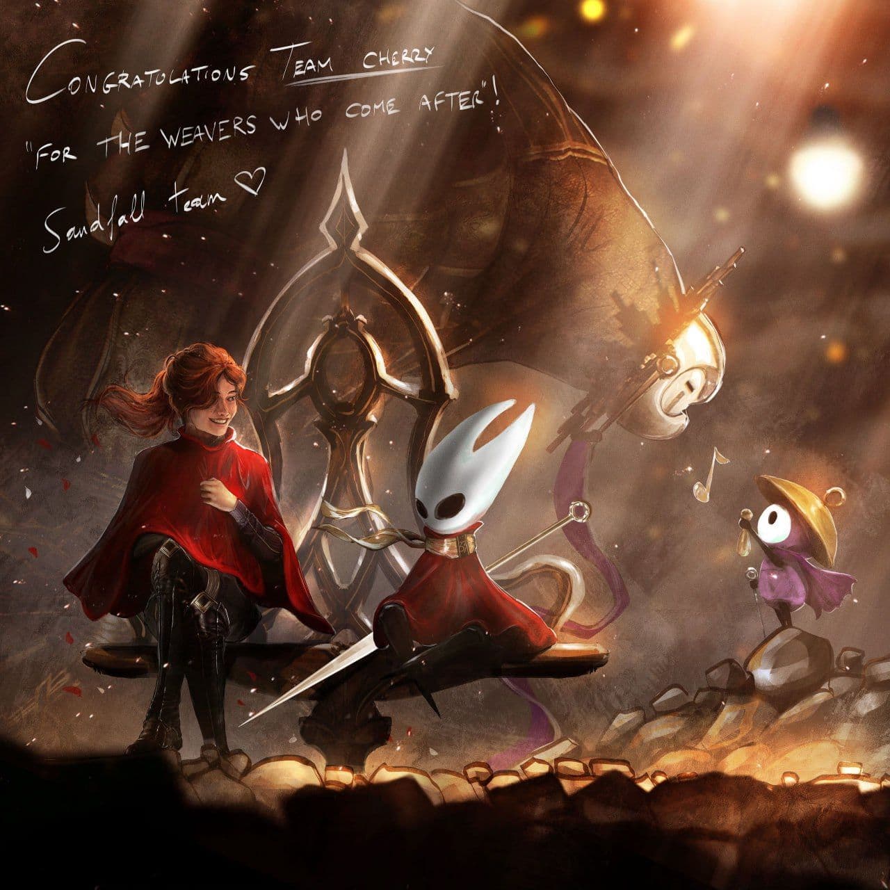 Команда Clair Obscur: Expedition 33 поздравила Team Cherry с выходом Hollow Knight: Silksong