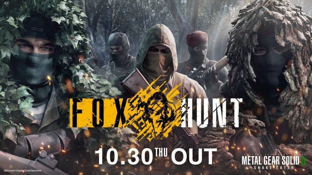 Metal Gear Solid Delta: Snake Eater получит онлайн-режим Fox Hunt 30 октября