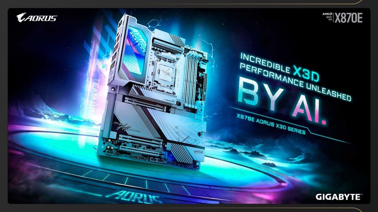 Gigabyte представляет линейку плат X870E X3D с обещанием 25% прироста FPS для Ryzen X3D