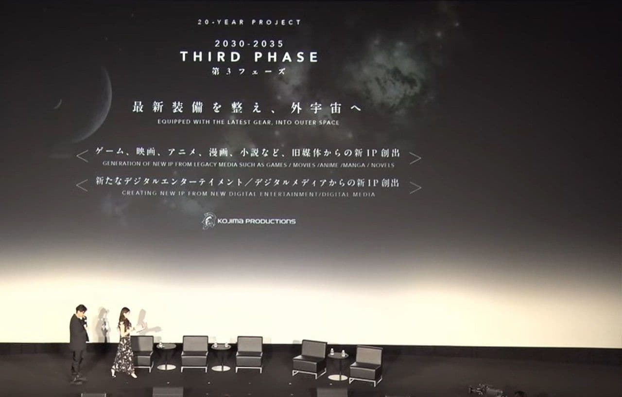 Kojima Productions анонсировала планы по созданию новых IP в играх, кино и аниме